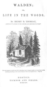 Walden Title Page