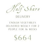CSA Half Share - Delivery
